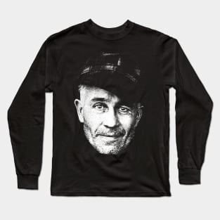 Ed Gein Portrait Retro Long Sleeve T-Shirt